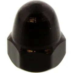 CAP NUT JMP M5X0.8MM BLACK ALUMINUM