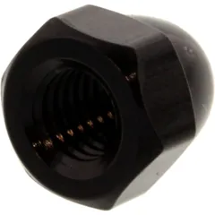CAP NUT JMP BOLT M6X1MM BLACK ALUMINUM