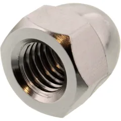 CAP-NUT JMP M8X1.25MM ALUMINIUM SILVER