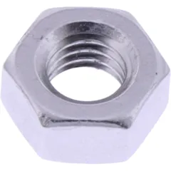 NUT LEFT HAND THREAD JMP M6X1MM ALUMINIUM SILVER