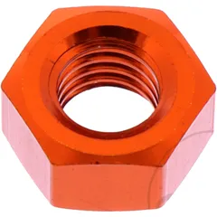 NUT JMP BOLT M8X1.25MM ALU ORANGE
