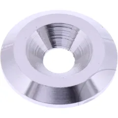 M5 Aluminium countersunk washer silver