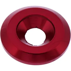 WASHER SENK JMP BOLT M6 ALUMINIUM RED