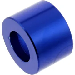 Schraubenkopfhülse aus Aluminium M10 blau