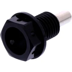 Ölablassschraube magnetisch JMP Bolt M12X1. 5 mm 15 mm Alu Racing schwarz passend für: Honda TRX, CB, CBR