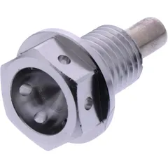 Ölablassschraube magnetisch JMP Bolt M12X1. 5 mm 15 mm Alu Racing silber passend für: Honda TRX, CB, CBR