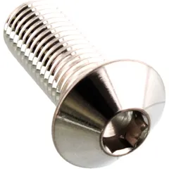 DOME HEAD BOLT M10X1.25MM 25MM STAINLESS STEEL A4 for motorcycles