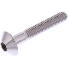DOME HEAD BOLT M5X0.8MM 30MM STAINLESS STEEL A4 for motorcycles