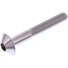 DOME HEAD BOLT M5X0.8MM 35MM STAINLESS STEEL A4 for Motorcycles