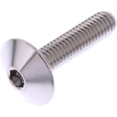 DOME HEAD BOLT M6X1MM 25MM STAINLESS STEEL A4 for motorcycles