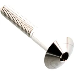 DOME HEAD BOLT M6X1MM 40MM STAINLESS STEEL A4
