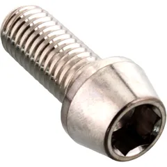 M10 x 1.50 mm 25 mm konische Innensechskantschraube Edelstahl V4A