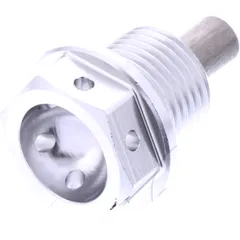 Ölablassschraube magnetisch JMP Bolt M14X1. 25 mm 12 mm Alu Racing silber passend für: Suzuki AN, UH, DR