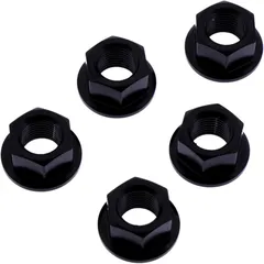 Mutter Kettenrad Satz JMP Bolt M10X1 mm Edelstahl V4A schwarz passend für: Ducati Monster, Hypermotard, Hyperstrada