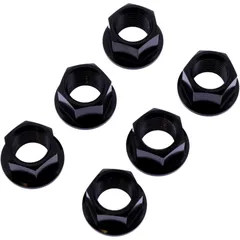 Mutter Kettenrad Satz JMP Bolt M12 X 1. 25 mm Edelstahl V4A schwarz passend für: Triumph Speed Triple