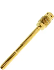 Gleitstift Bremsklotz Edelstahl V4A gold Racing passend für: Honda CBR, CB, VFR