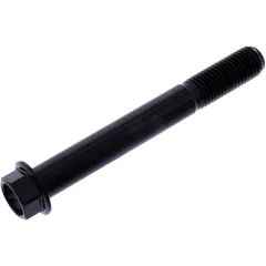 Sechskantschraube M10 x 1,25 mm 80 mm schwarz Edelstahl A4