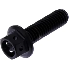 Edelstahl Sechskantschraube M6X1mm 20mm Racing schwarz