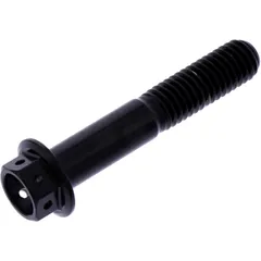 Sechskantschraube M8X1.25 45 mm Edelstahl V4A Racing schwarz