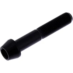Kegelkopf-Schraube M10 x 1,25 mm 55 mm Edelstahl V4A schwarz