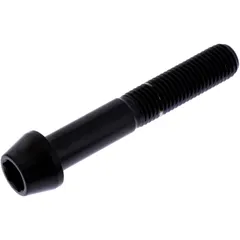 Schraube konisch M10 x 1. 25 mm 60 mm Edelstahl V4A schwarz passend für: Triumph Speed Triple, Tiger, Street Triple