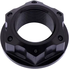 Axle nut M22X1. 5mm stainless steel A4 black for: Honda CRF, CBR, CR