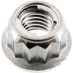 Collar nut self - locking M8X1. 25mm titan for: Honda CRF, CR, XR, Husqvarna TE, TC, WR, SM