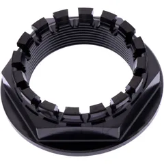 Achsmutter M33x1,25mm Titan schwarz für Motorräder