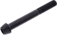 Schraube konisch M10 x 1.25 mm 80 mm Titan schwarz