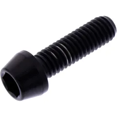Kegelkopf Schraube M6X1 mm 20 mm Titan schwarz