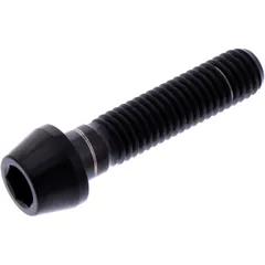 CONE HEAD BOLT M8X1.25MM 35MM BLACK TITANIUM