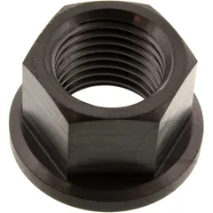 Sprocket nut JMP bolt M12X1. 25mm titan black for: Honda CB, CBR, CBF, Triumph Trophy, Speedmaster, America