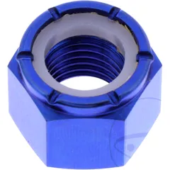 Self-Locking Nut M12X1.5 mm Titan Blue