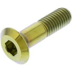 Schraube Kettenrad M8X1. 25 mm 31MM Titan gold passend für: Honda CRF, CR, XR