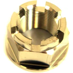 Axle nut M24X1. 5mm stainless steel A4 for: Kawasaki ZX - 6R, ZX - 10R, ZZR