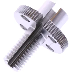 CABLE ADJUSTER JMP M10 x 1.50 35MM SILVER ALUMINUM