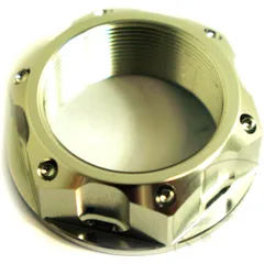 Mutter Lenkkopf JMP Bolt M28X1MM Alu silber passend für: Kawasaki ZX - 10R, ZX - 6R, Z H2
