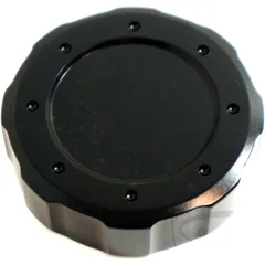 Cover brake fluid resevoir 61mm aluminium black for: Kawasaki VN, Z, ZX - 6R