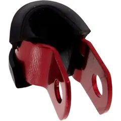 Halter Bremsschlauch JMP Bolt 5 mm Alu rot passend für: Honda CBR, CB, VT