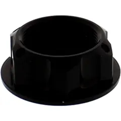 Mutter Lenkkopf JMP Bolt M24X1MM Alu schwarz passend für: Honda CB, VT, CBR
