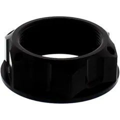 Mutter Lenkkopf JMP Bolt M28X1MM Alu schwarz passend für: Kawasaki ZX - 10R, ZX - 6R, Z H2