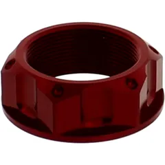 Mutter Lenkkopf JMP Bolt M28X1MM Alu rot passend für: Kawasaki ZX - 10R, ZX - 6R, Z H2