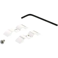 Bremsschlauch Halter JMP Bolt 9 mm 2-fach Alu silber