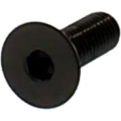 COUNTERSUNK BOLT M5X0.8 15MM STAINLESS A4 BLACK for motorcycles