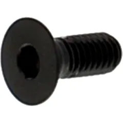 COUNTERSUNK BOLT M6X1.00 15MM STAINLESS A4 BLACK
