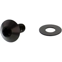 JMP DOME HEAD BOLT M5X0.8 12MM A4 STAINLESS BLACK for motorcycles