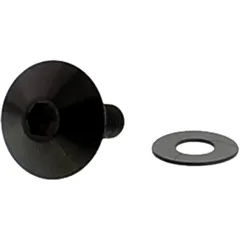 JMP DOME HEAD BOLT M5X0.8 16MM A4 STAINLESS BLACK for Motorcycles