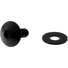 JMP DOME HEAD BOLT for Motorcycles M6X1.00 16MM A4 STAINLESS BLACK