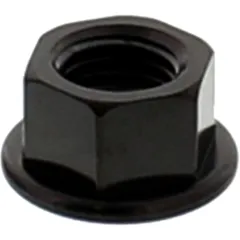JMP FLANGE NUT M6X1.00 A4 STAINLESS BLACK