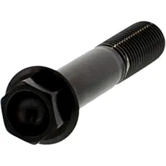 HEX BOLT M10X1.25 55MM STAINLESS A4 BLACK